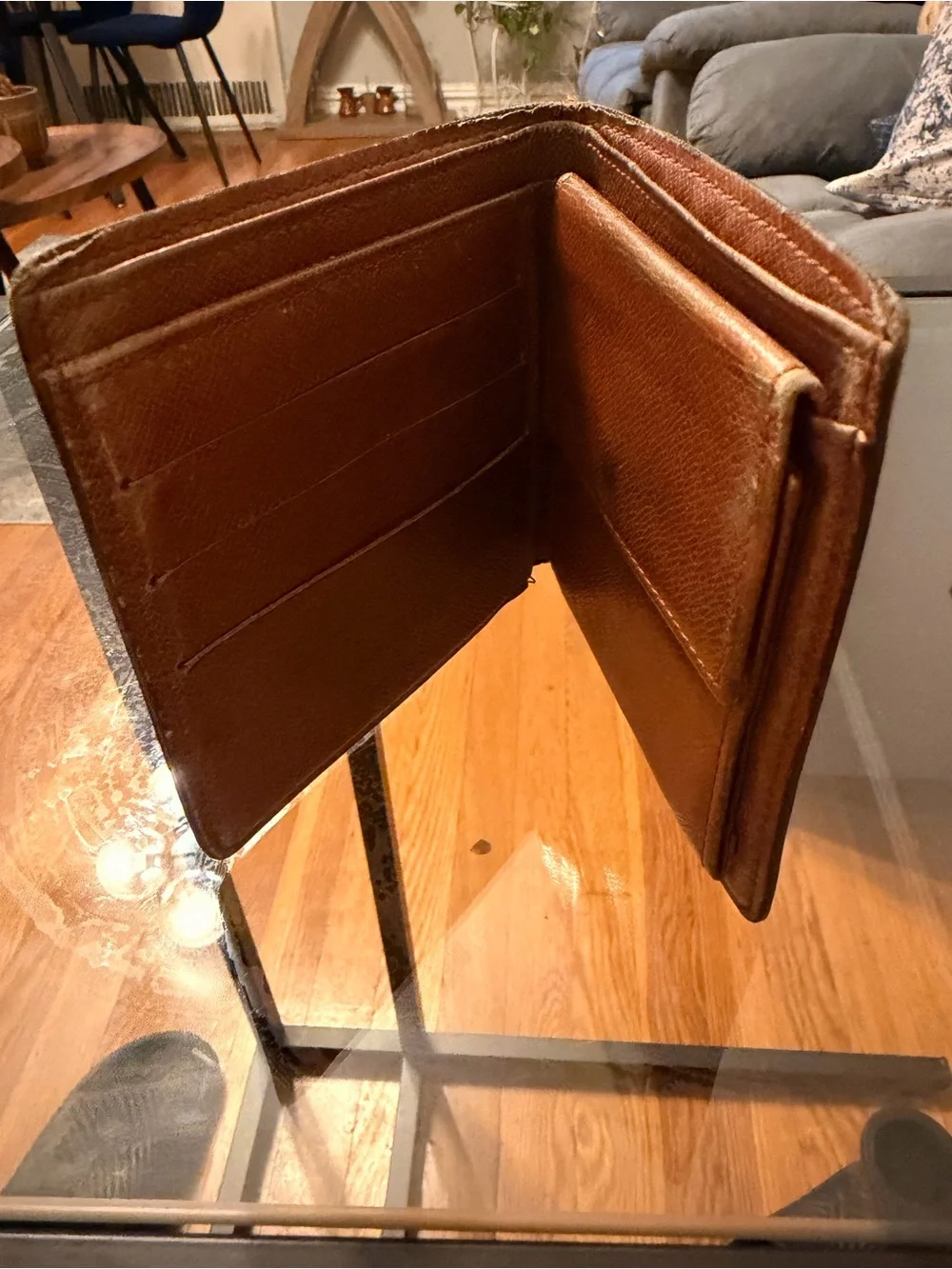 Louis Vuitton Brown Monogram Canvas Card Case